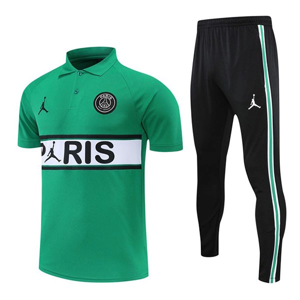 Polo Paris Saint Germain Conjunto Completo 2022-23 Verde